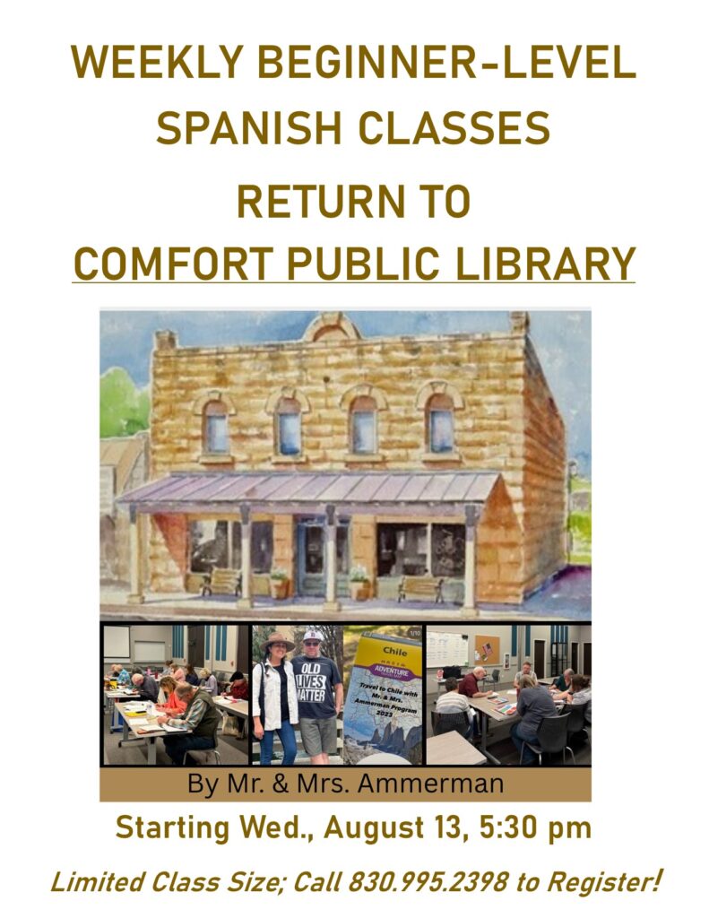 Fall 2025 Spanish Poster